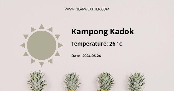 Weather in Kampong Kadok