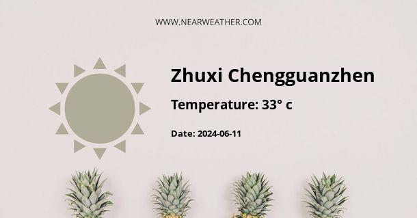 Weather in Zhuxi Chengguanzhen