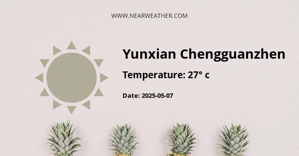 Weather in Yunxian Chengguanzhen