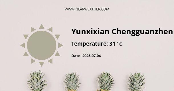 Weather in Yunxixian Chengguanzhen