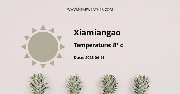 Weather in Xiamiangao