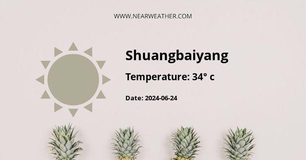 Weather in Shuangbaiyang
