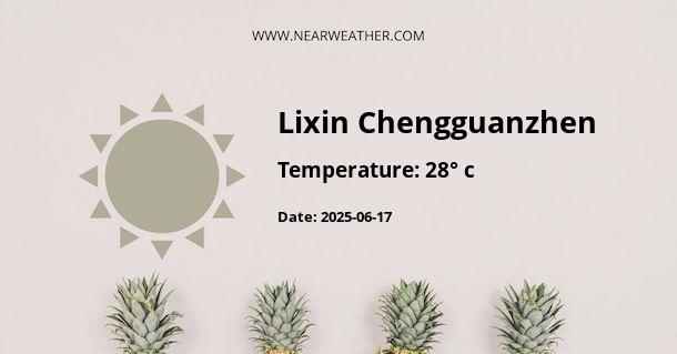 Weather in Lixin Chengguanzhen