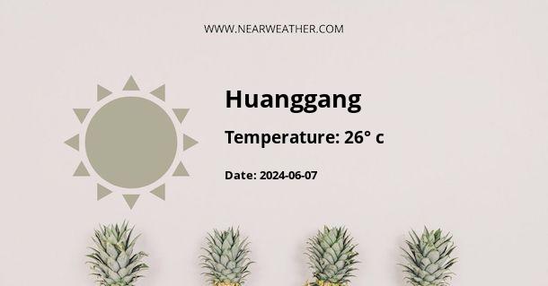 Weather in Huanggang