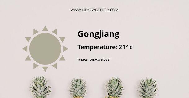 Weather in Gongjiang