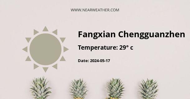 Weather in Fangxian Chengguanzhen