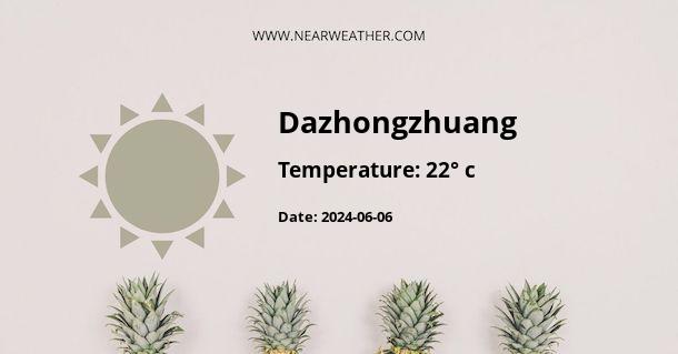 Weather in Dazhongzhuang