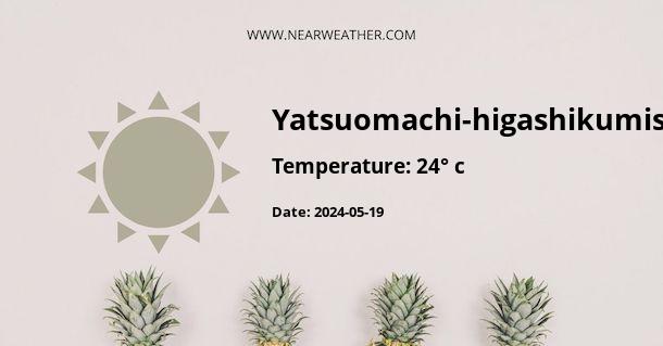 Weather in Yatsuomachi-higashikumisaka