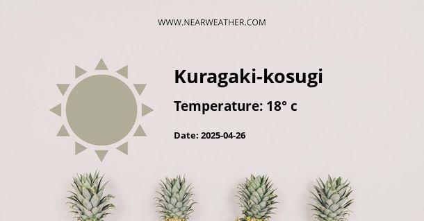 Weather in Kuragaki-kosugi