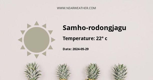Weather in Samho-rodongjagu