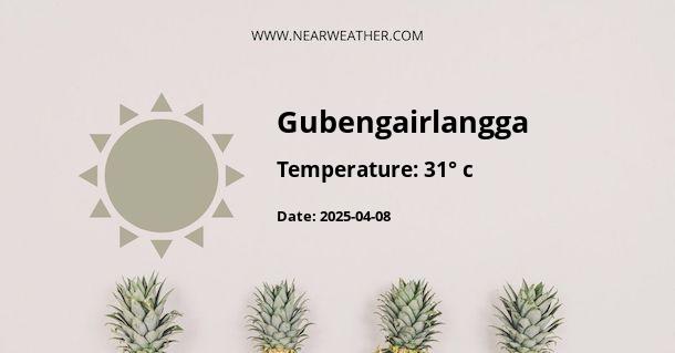 Weather in Gubengairlangga