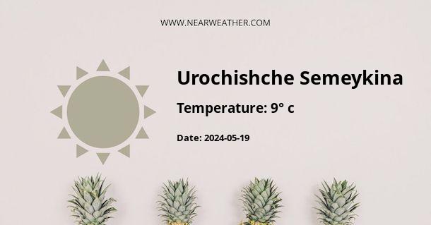 Weather in Urochishche Semeykina