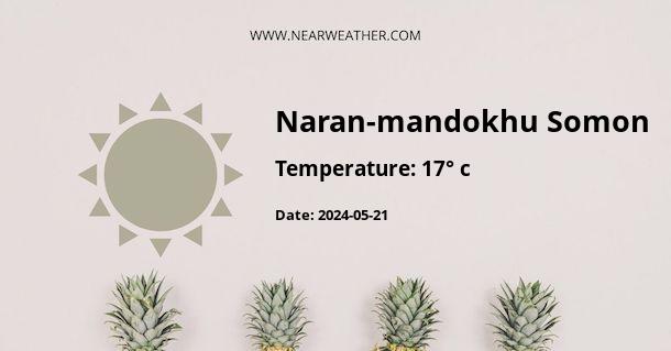 Weather in Naran-mandokhu Somon