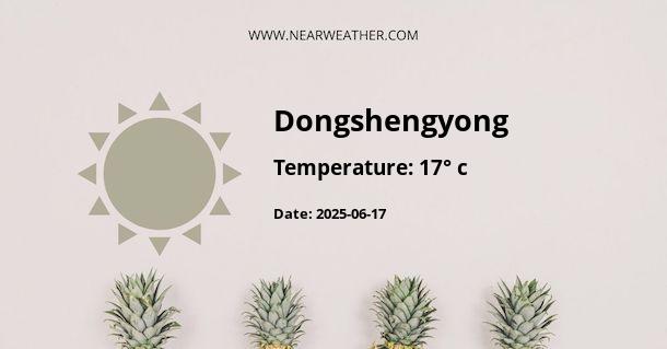 Weather in Dongshengyong