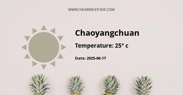 Weather in Chaoyangchuan