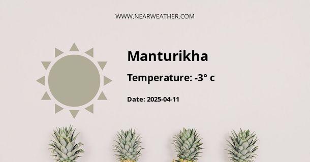 Weather in Manturikha