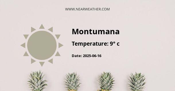 Weather in Montumana