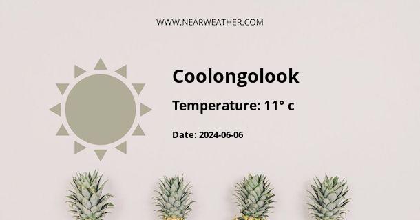 Weather in Coolongolook