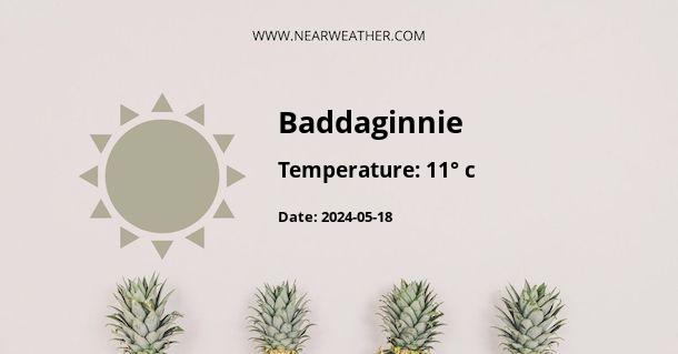 Weather in Baddaginnie