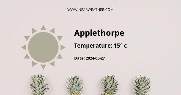 Weather in Applethorpe