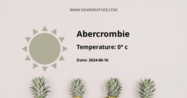 Weather in Abercrombie