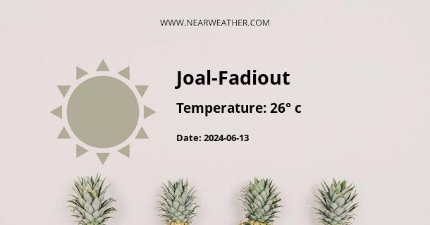 Weather in Joal-Fadiout