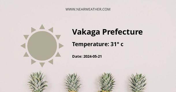 Weather in Vakaga Prefecture