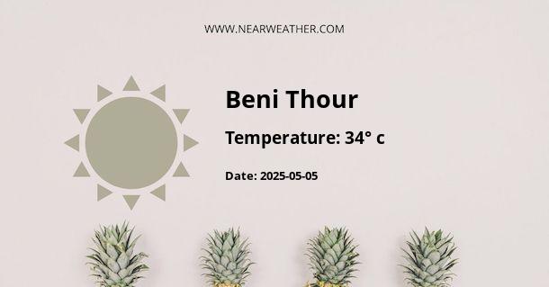 Weather in Beni Thour