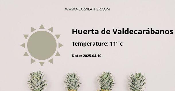 Weather in Huerta de Valdecarábanos