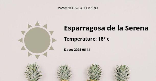 Weather in Esparragosa de la Serena