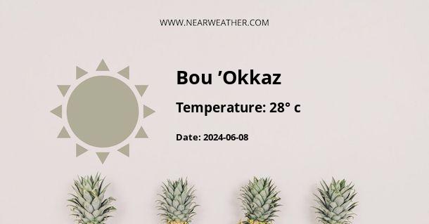 Weather in Bou ’Okkaz