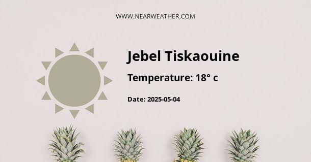 Weather in Jebel Tiskaouine