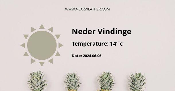 Weather in Neder Vindinge