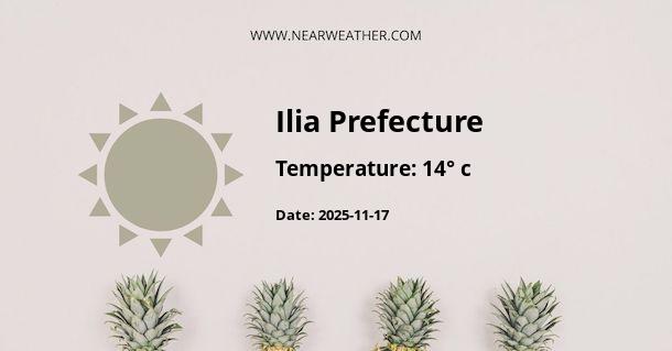 Weather in Ilia Prefecture