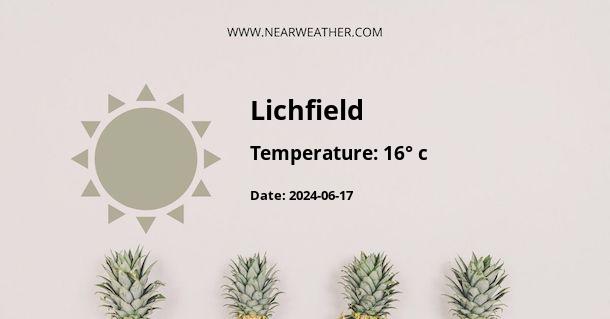 Weather in Lichfield