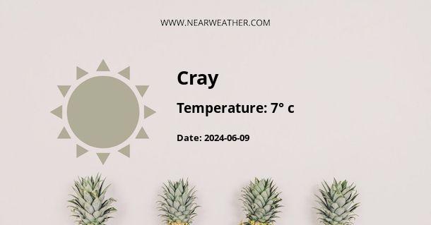 Weather in Cray