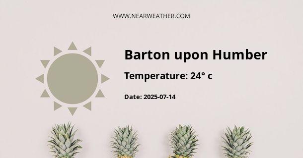 Weather in Barton upon Humber