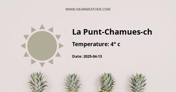 Weather in La Punt-Chamues-ch