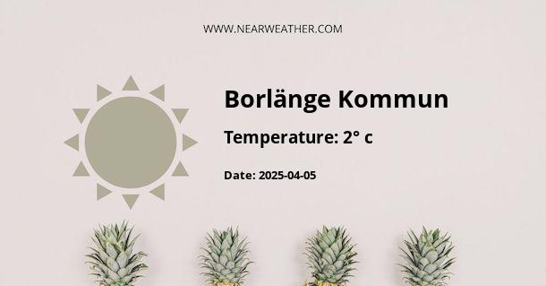 Weather in Borlänge Kommun