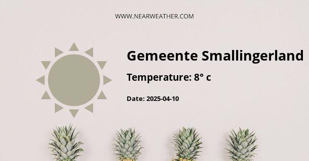 Weather in Gemeente Smallingerland