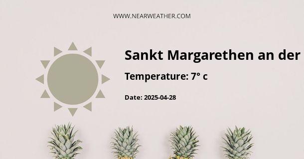 Weather in Sankt Margarethen an der Sierning