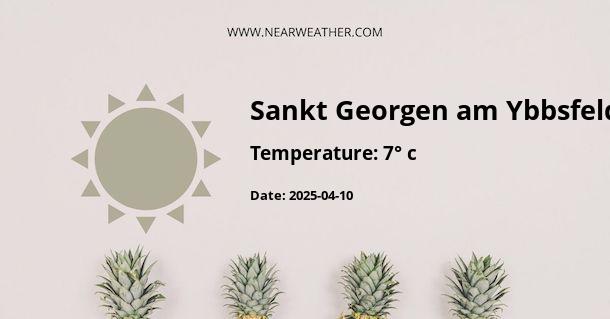 Weather in Sankt Georgen am Ybbsfelde