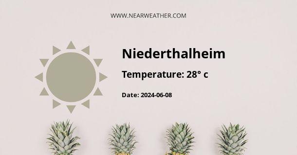 Weather in Niederthalheim