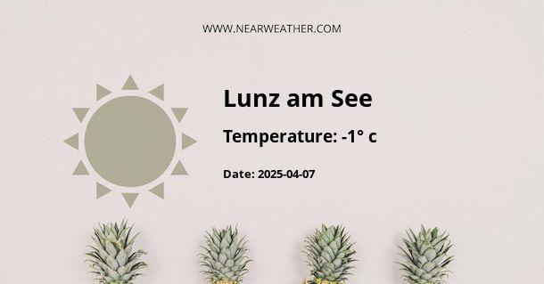 Weather in Lunz am See