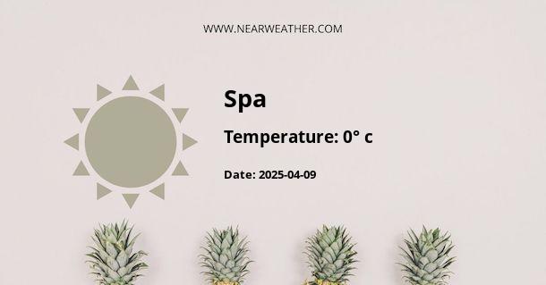 Weather in Spa