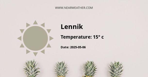 Weather in Lennik