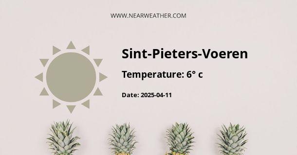 Weather in Sint-Pieters-Voeren