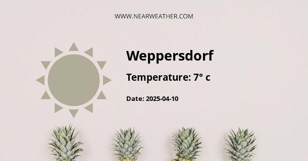 Weather in Weppersdorf