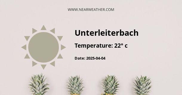 Weather in Unterleiterbach