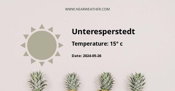 Weather in Unteresperstedt